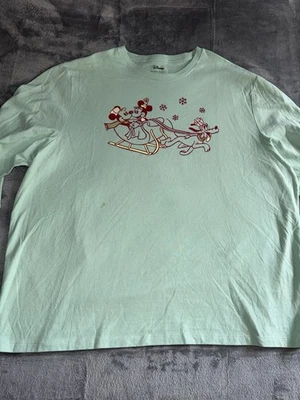 Disney Amazon Essential Mujer Manga Larga Mickey Mouse Vacaciones Camisa Talla XL Foto 1 de 4