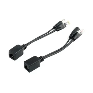 1 Pair POE Cable Passive Power Over Ethernet Adapter Cable Splitter For IP Camea - Photo 1/12