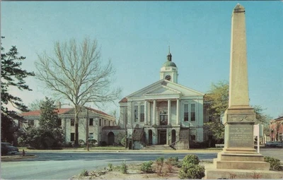 Aiken County Court House & Monument South Carolina postcard IP18 - Image 1 of 2