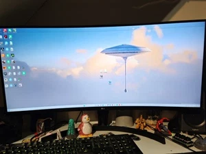 Moniteur incurvé LG UltraWide 35WN65C-B 35" VA WQHD - Photo 1/2
