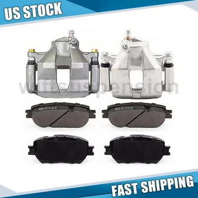 Pinzas de freno delanteras + pastillas de freno de cerámica para Lexus IS250 2,5 L 2009 2010 12-15 Foto 1 de 4