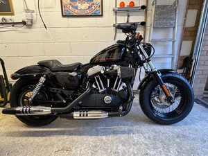 2015 Harley Davidson Sportster Forty Eight 48 in Black 13K miles Stage One FP3 - Picture 1 of 19