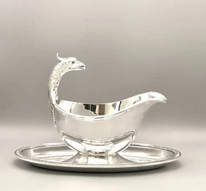 CHRISTOFLE MALMAISON VERSILBERTE SAUCIERE  - Bild 1 von 11