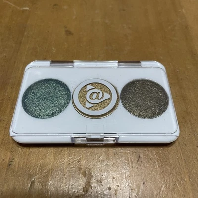 Mary Kay At Play Just for Eyes Eye Shadow Shimmery Trio Green Gold Brown 066491 - Image 1 of 4