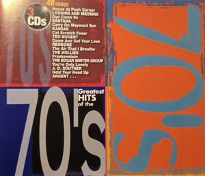 Greatest Hits Of The 70's : Various Artists 3 Disc Set - Audio CD - Imagen 1 de 2