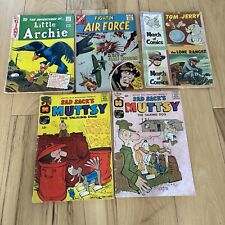 Vintage Comic Book Lot Fightin’ Air Force Little Archie Sad Sacks March Of Comic