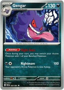 Gengar - 057/091 - Destino Paldeo - Pokemon - LP - mai giocato - Foto 1 di 1