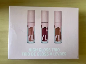 KYLIE Lip High Gloss Trio Damn Gina 324 Posie K 100 Candy K 802 0.11 fl oz - Picture 1 of 3