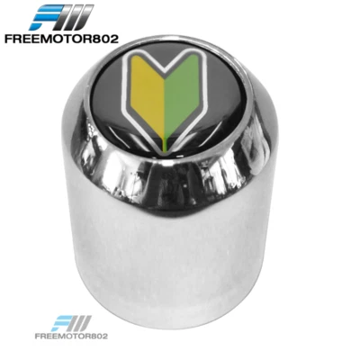 M8X1.25MM MT MUG Style Chrome Gear Shift Knob Fits Mazda 5 Speed BD Emblem - Image 1 of 3