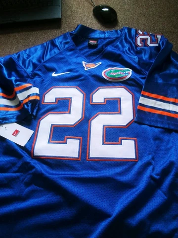 Emmitt Smith Florida Gators #22 Blue Throwback 2 PATCH SEWN Jersey NWT XL Cover