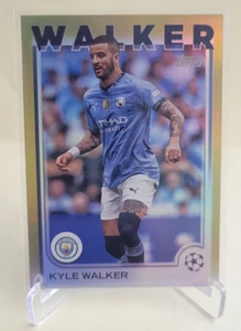 2024-25 TOPPS UEFA CLUB COMPETITIONS KYLE WALKER GOLD #60 Ser #41/50 - Picture 1 of 2