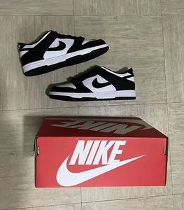 Nike Dunk Low GS Panda Gr. 4-6 UK - White & Black - Bild 1 von 2