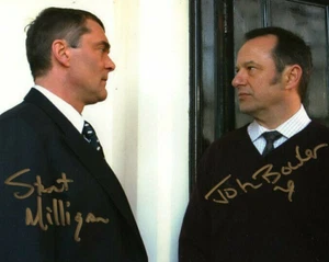 TV-Autogramm: JOHN BOWLER & STUART MILLIGAN (Kreuzung) signiertes Foto - Bild 1 von 1