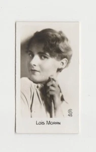 Lois Moran 1932 Bridgewater Film Stars Small Trading Card -Series 1 #45 - Picture 1 of 2