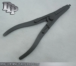 RING OPENING PLIERS BLACK 7" BODY PIERCING SUPPLIES CLAMPS - Picture 1 of 3