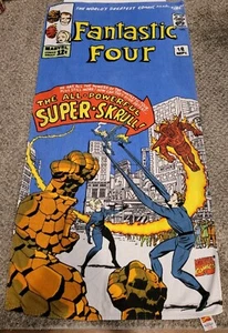 2005 Fantastic Four 4 Strandtuch Marvel Comics Super Skrull #18 Vintage  - Bild 1 von 8