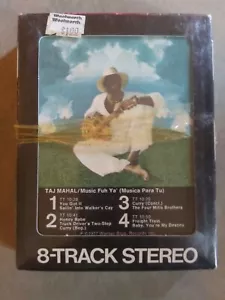 Brand New!! Taj Mahal 1977 8 Track Tape - Picture 1 of 4