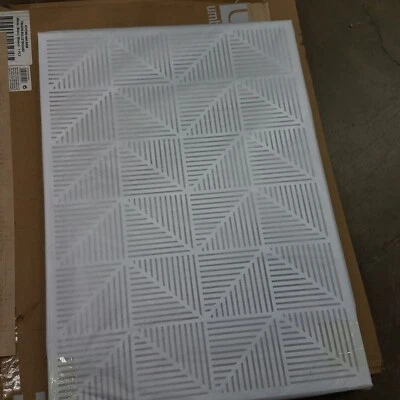 Umbra Trigon, Wall Mounted Magnetic Bulletin Message Board, White 15"x21" - Image 1 of 4