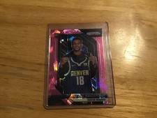 Jarred Vanderbilt 2018 18-19 Panini Prizm Cracked Pink Ice RC SP.