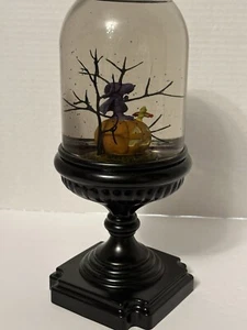 RARE Peanuts Vampire Snoopy Woodstock Lighted Motion Halloween Water Globe  - Picture 1 of 18