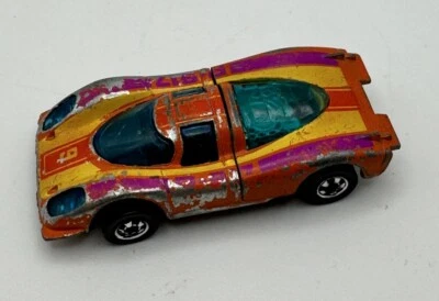 1969  Black wall Hot Wheels Porsche P-917, “Flying Colors” Vintage Toy Car - Image 1 of 4