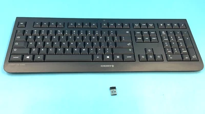Cherry Electrical DW 3000 Keyboard and Mouse JD-0710EU-2 ✅ ❤️️ NEW ✅ ❤️️ - Image 1 of 3