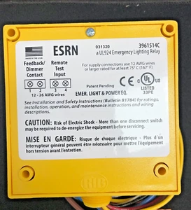 ESRN UL924 Emergency Lighting Relay - Picture 1 of 5