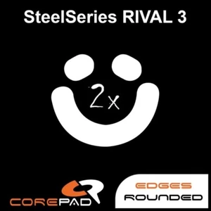 Corepad Skatez SteelSeries Rival 3 Souris Pieds Patins Hyperglides Téflon PTFE - Picture 1 of 1