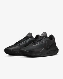 Nike Precision VI 6 Men's Basketball Shoes Triple Black DD9535-001 BRAND NEW - Picture 1 of 3