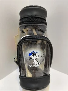 Vintage 50 Years Peanuts Snoopy Tee Time Golfball Tee Set Club de Golf - Bild 1 von 5