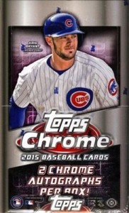 2015 Topps Chrome Baseball Cards - Complete Your Set!