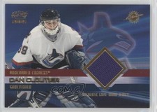 2004-05 Pacific Authentic Game-Worn Jerseys Gold /50 Dan Cloutier #42