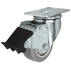 Swivel Caster, 3in, with brake, SWCSTR3B, (10) Pack - Picture 1 of 1