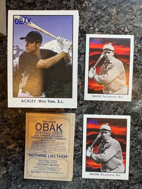 2010 Tristar OBAK baseball 120 cards COMPLETE SET + all 15 parallels FREE SHIP - Image 1 of 1