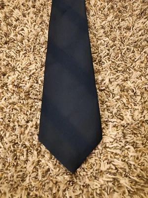 Botany 500 Neck Tie Adult Mens Blue Striped Polyester Necktie - Image 1 of 4