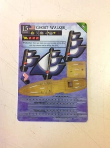 Pirates At Oceans Edge Ghost Walker Ship UNPUNCHED Special Rare Ship - Picture 1 of 1