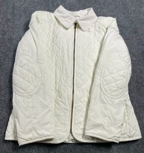 Ralph Lauren Girl's Coat Long Sleeve Diamond White Puffer Jacket Size XL (16) - Picture 1 of 18