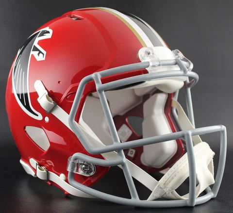 ATLANTA FALCONS 1966-1969 THROWBACK Riddell SPEED Authentic Football Helmet Cover