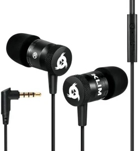 KLIM Fusion Auricolari In-Ear Auricolari Auricolari con Microfono, Memory Foam, Nero - Foto 1 di 6