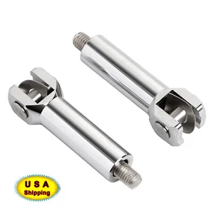 2.75" Passenger Foot Peg Support Mount For Harley Heritage Softail Fat Boy FLSTF - Picture 1 of 13