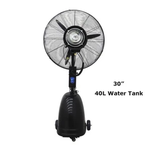 Electric Humidification and Watering Industrial Spray Fan Mist 110V 40L Tank 30" - Picture 1 of 5