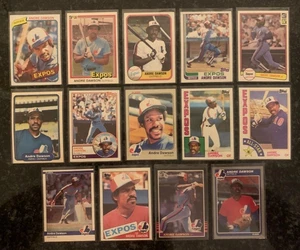 ANDRE DAWSON KARTEN LOT 1980-1985 (14 VERSCHIEDENE)....................NM-MT - Bild 1 von 2