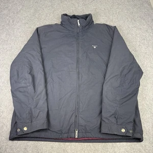 GANT Jacke Herren XXL Navy The Midlength gefüttert Kapuze Full Zip Windbreaker Mantel - Bild 1 von 19