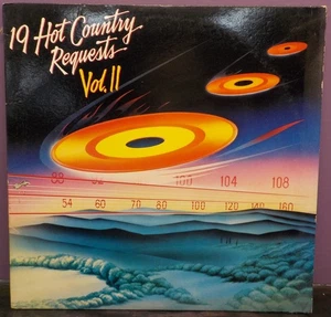 19 Hot Country Requests Vol. II~1985 Epic Compilation LP~Willie Nelson~Haggard + - Imagen 1 de 6