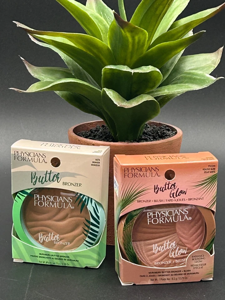 NIB Lot of 2 Physicians Formula Butter Bronzer Butter Glow Bronzer & Blush - Image 1 of 4