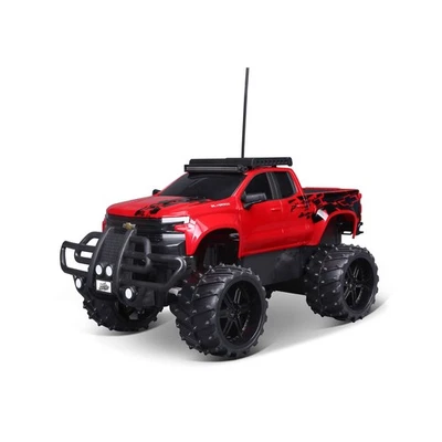 Maisto Tech Off Road Rc Vehicle 12 Inch Chevy Silverado Remote Control Car - Image 1 of 4