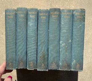 Set of 6 Antique Early 1900's Shakespeare Books Henry T Coates Publisher - Imagen 1 de 12