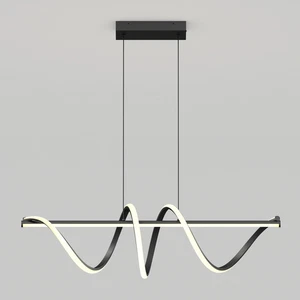 ARTIKA CODA Modern LED Pendant Light - Dimmable + Multiple Colors - Black Matte - Picture 1 of 24