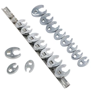 Llave de pie de cuervo Llave de pie de cuervo 3/8" dr Enchufe métrico e imperial AF SAE - Imagen 1 de 9