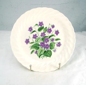 Royal China ROYAL VIOLET Salad Plate(s) CRAZED - Picture 1 of 6